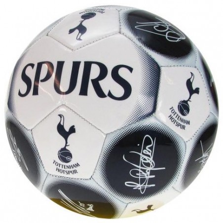 Futbalová lopta Tottenham s podpismi