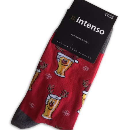 Vianočné ponožky Pivo