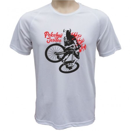 Funkčné cyklo tričko Pekelný jezdec