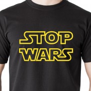 Protivojnové tričko Stop Wars