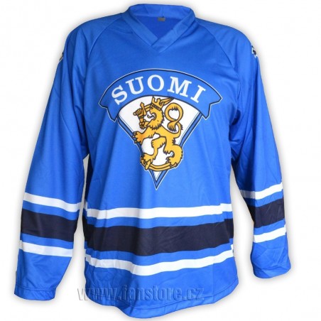 Hokejový dres Finsko - modrý