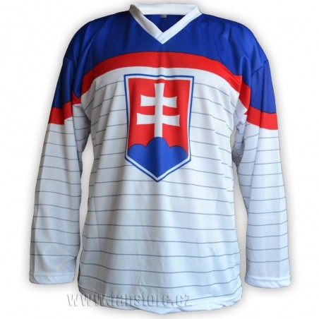 Hokejový dres Slovensko - biely