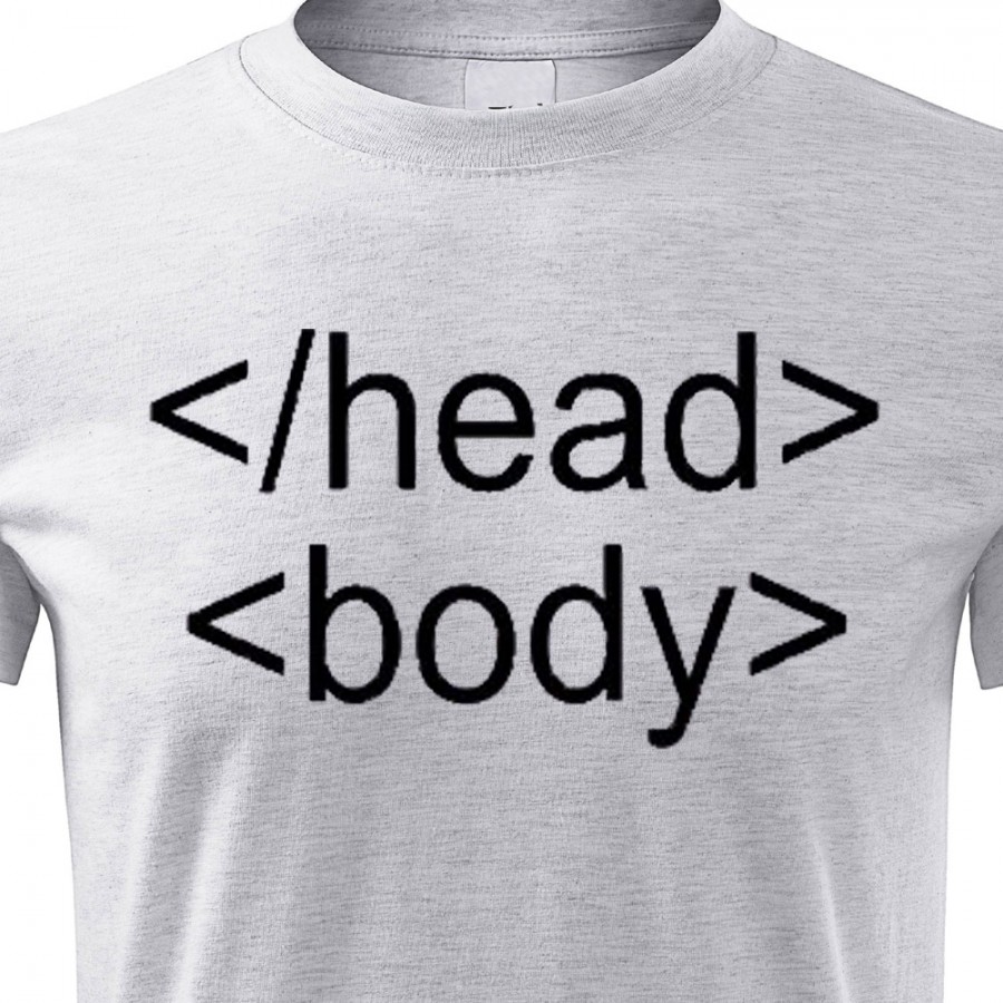 Tričko Programátor Head Body