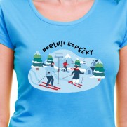 Lyžařské tričko Hobluji kopečky dámské