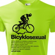 Funkční cyklo tričko Bicyklosexual