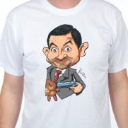 Tričko Mr. Bean sa hnevá