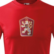 Retro tričko ČSSR červené