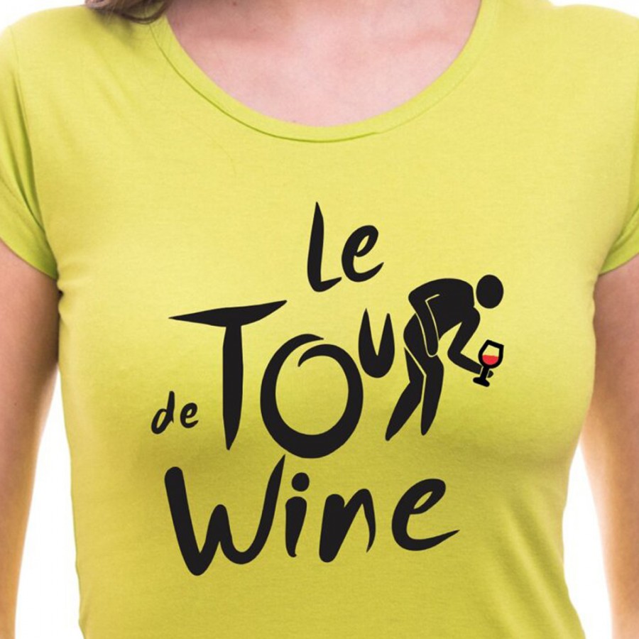 Tričko Víno - Tour de Wine dámske