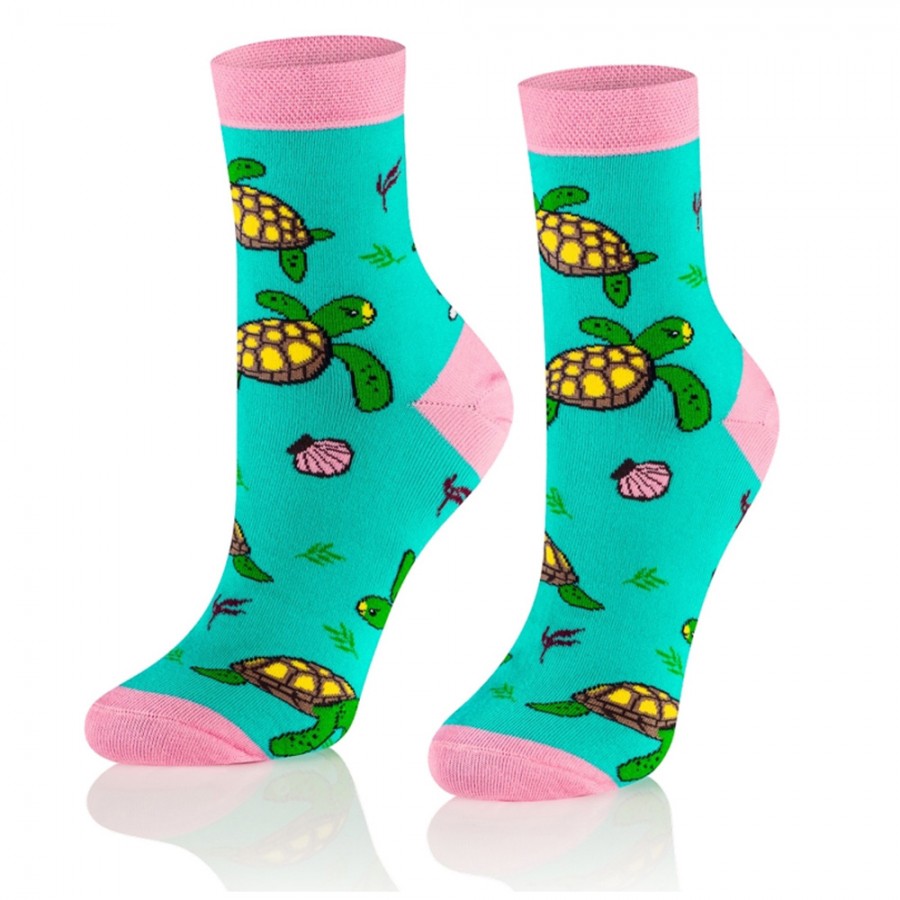 Dobré ponožky dámské Želvy