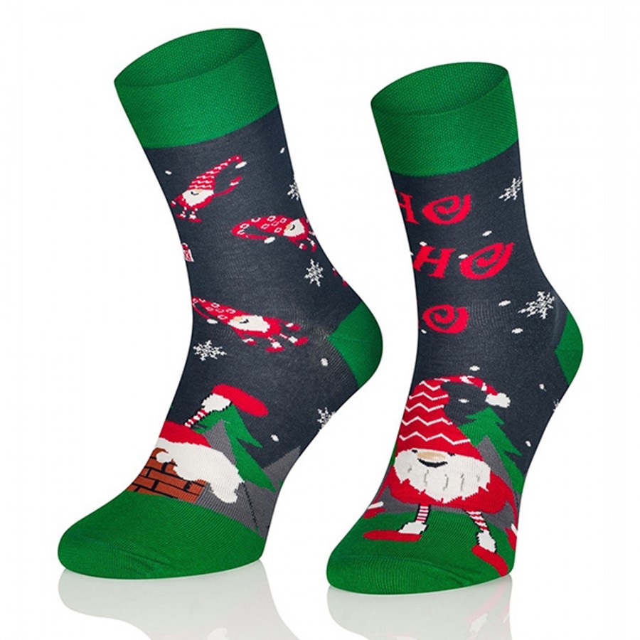 Dobré ponožky Vianočný škriatok