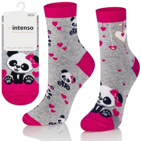Ponožky valentýnské Medvídek Panda