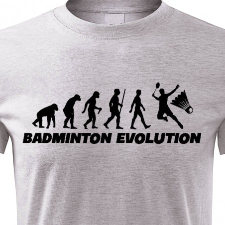 Tričko Evolúcia Badminton
