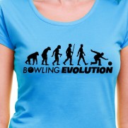 Tričko Evolúcia Bowling
