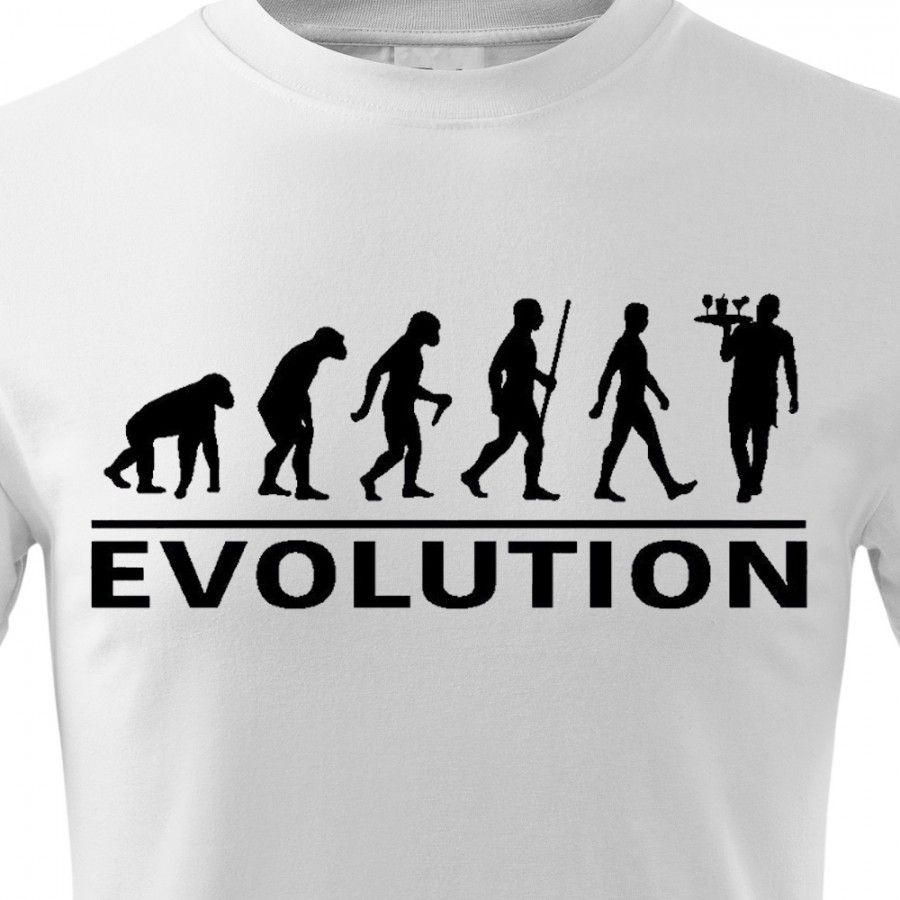 Tričko Evolúcia Čašník