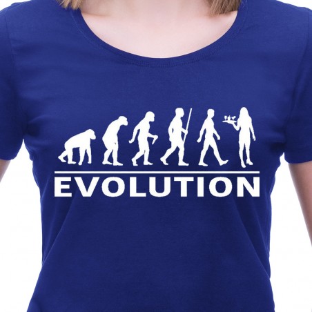 Tričko Evolúcia Čašník dámske