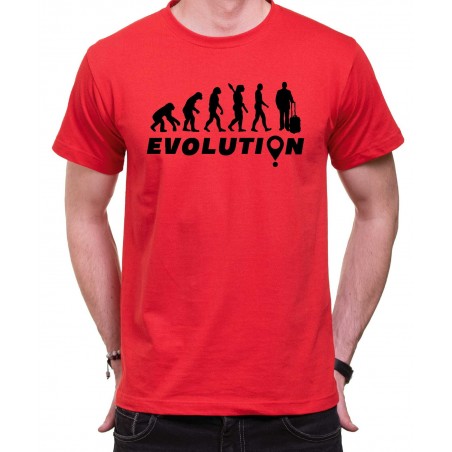 Tričko Evoluce Cestování