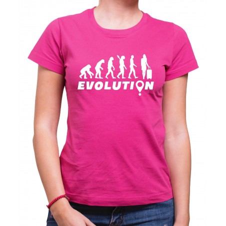 Tričko Evolúcia Cestovanie dámske