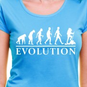 Tričko Evolúcia Turista dámske