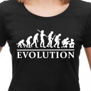 Tričko Evoluce Ajťák dámské