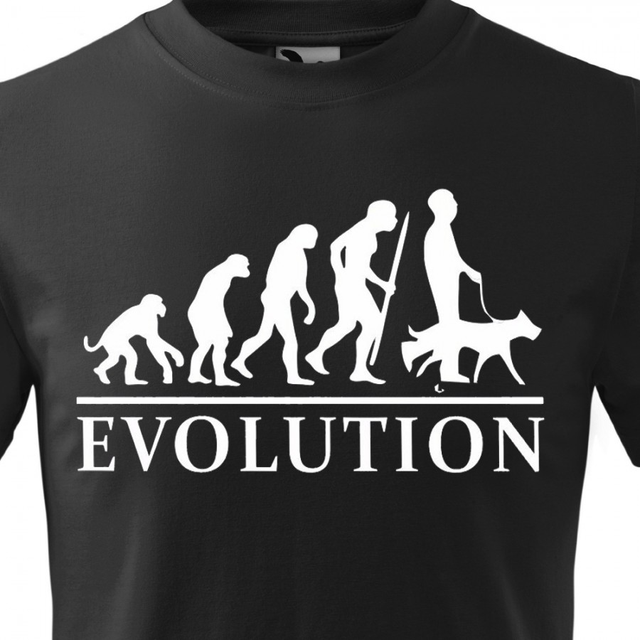 Tričko Evoluce Pes