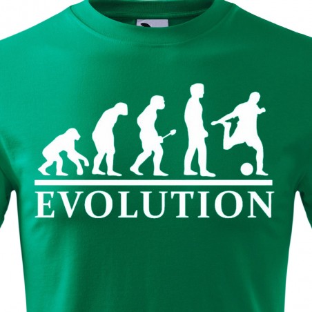 Tričko Evolúcia Futbalista