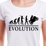 Tričko Evoluce Motorka dámské