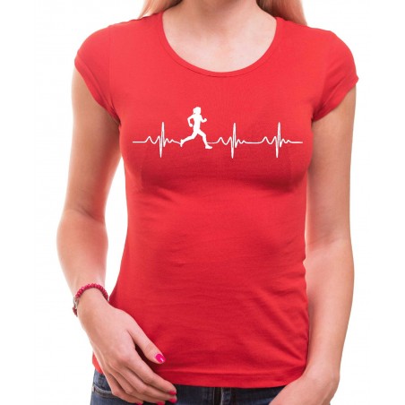 Tričko EKG Běh dámské