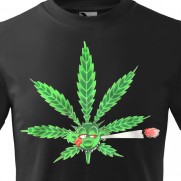 Tričko Marihuana Zhulený Náčelník