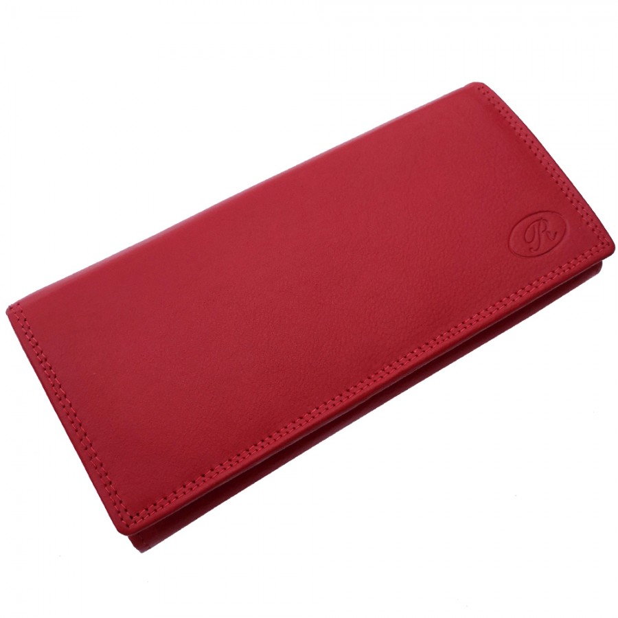 Dámská kožená peněženka Lora červená