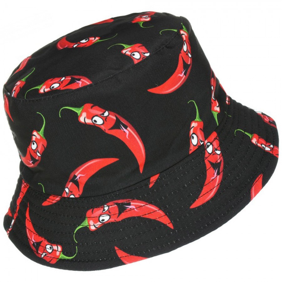 Letní klobouk Chilli papričky oboustranný