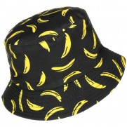 Letní klobouk Banány oboustranný