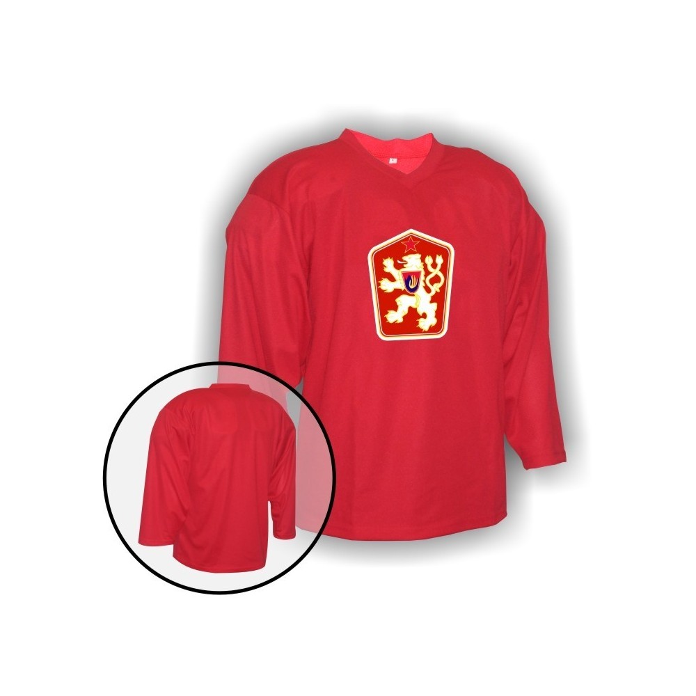 Hokejový dres Camp so znakom ČSSR červený