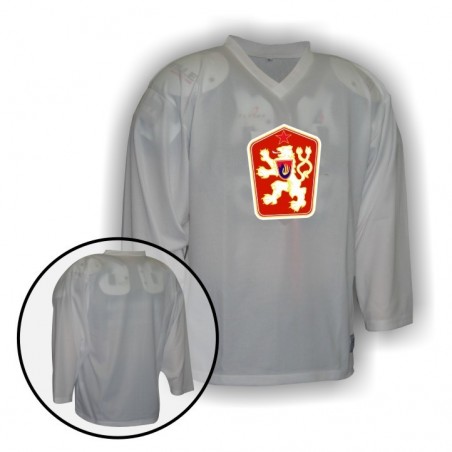 Hokejový dres Camp so znakom ČSSR biely