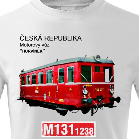 Tričko Lokomotiva M 131 Hurvínek