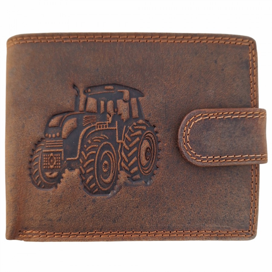Kožená peňaženka Traktor