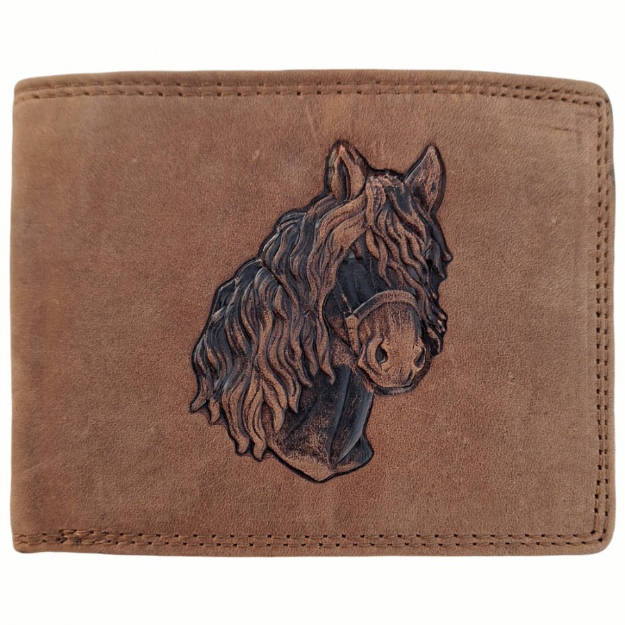 Kožená peněženka Kůň
