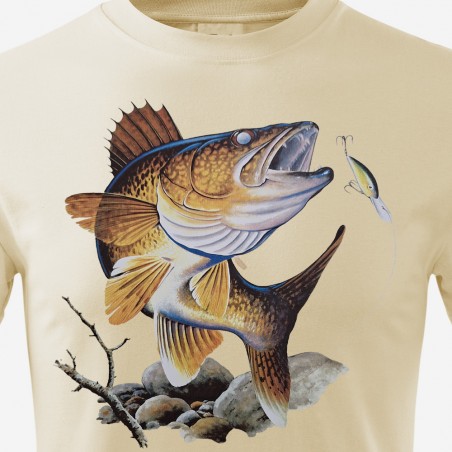 Rybářské tričko Candát