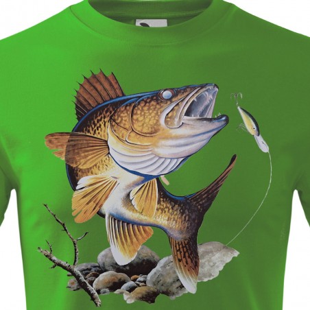 Rybárske tričko Zubáč