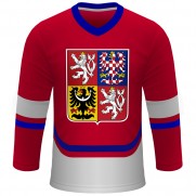 Dětský hokejový dres ČR červený