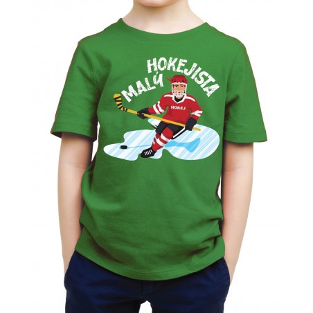 Dětské tričko Malý Hokejista - potisk