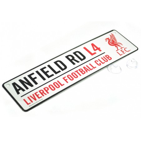 Plechová ceduľka Liverpool FC