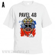 Športové tričko Rusko s hokejovým motívom maska