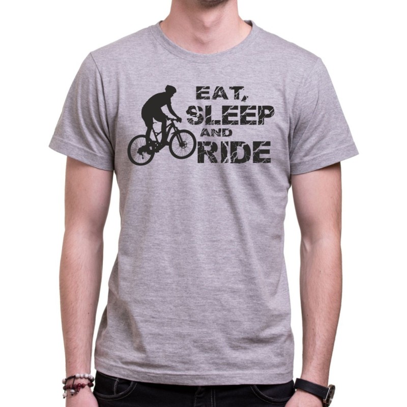 Tričko Eat, Sleep and Ride
