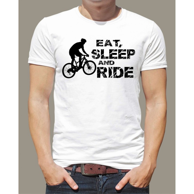 Tričko Eat, Sleep and Ride