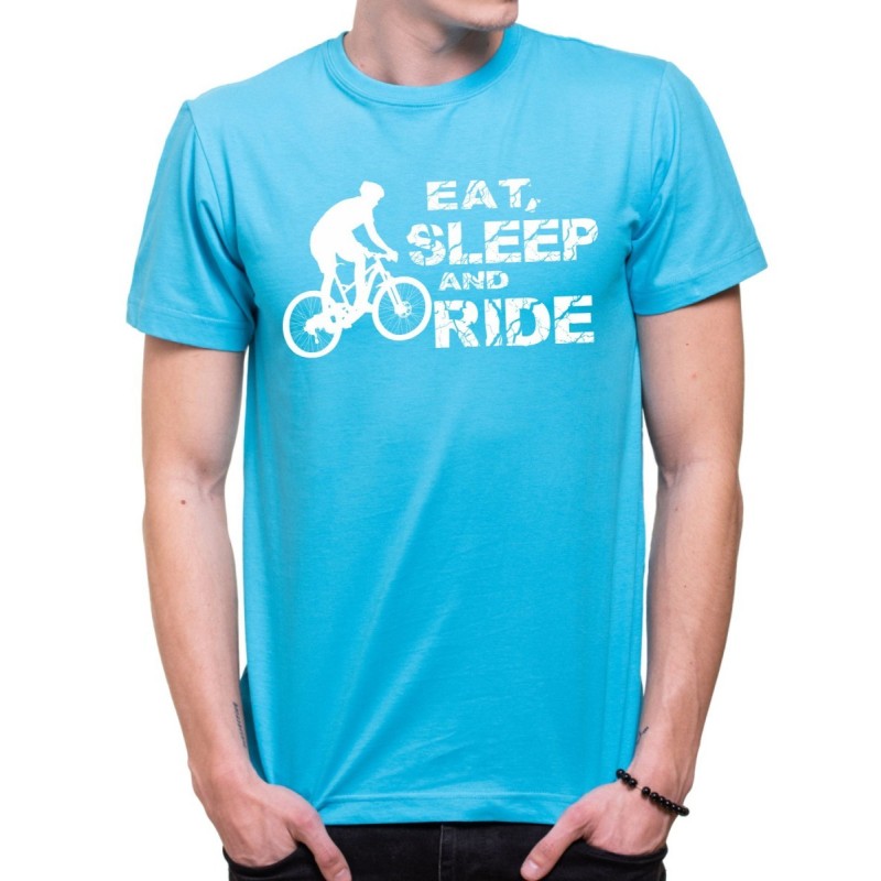 Tričko Eat, Sleep and Ride