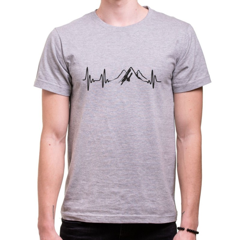 Tričko EKG Hory
