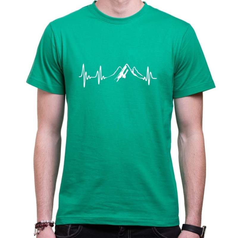 Tričko EKG Hory
