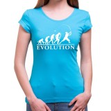 Tričko Evolúcia rybárky