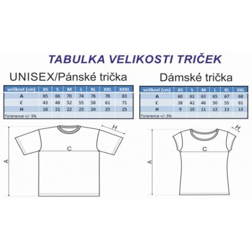 Tričko Nikdy nenaser čašníka