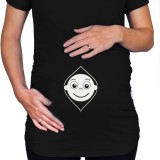 Těhotenské tričko Kuk, budu kluk!